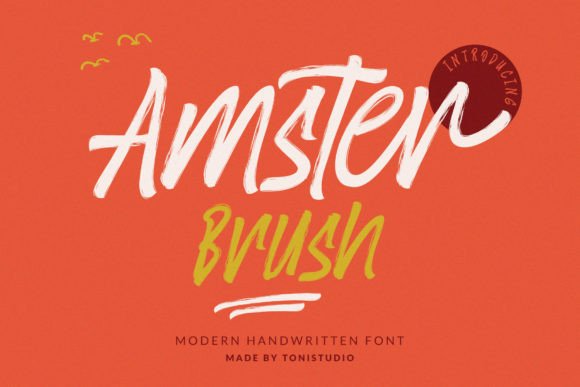 Amsterbrush: The Handwritten Typeface for Modern Web Design
