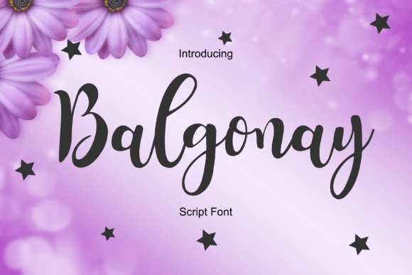 Balgonay: A Handwritten Font for Modern Web Design