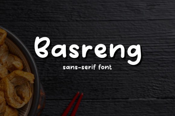 Basreng: A Modern Handwritten Font for Small Business Branding