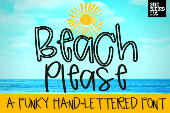 Beach Please: The Perfect Handwritten Font for Crafters and Sellers
