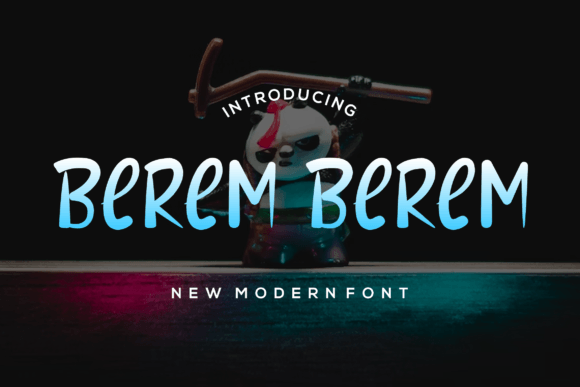 Berem Berem: A Handwritten Font for Digital Creativity