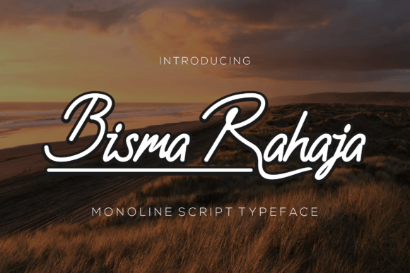 Bismarahaja Font for Handmade Creations