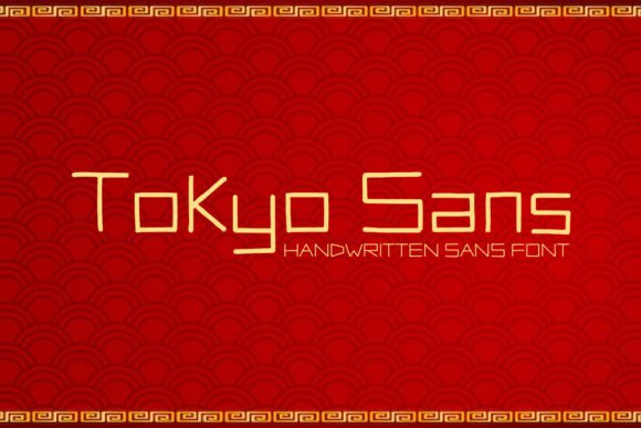 Bring Futuristic Flair with Tokyo Sans Typeface