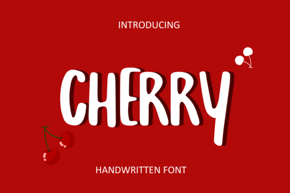 Cherry Font for Festive Campaigns