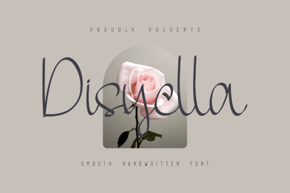Dhisyella: A Modern Script Font for Handmade Creations