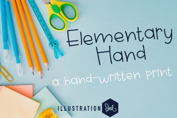 Elementary Hand: The Perfect Script Font for Editorial Design