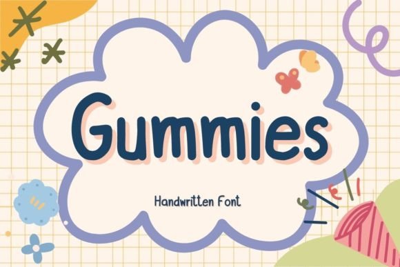 Gummies Font Review: A Handwritten Script for Creative Projects