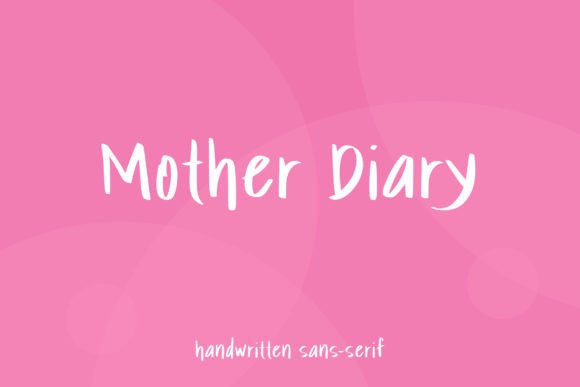 Mother Diary Font Review for Branding and Design