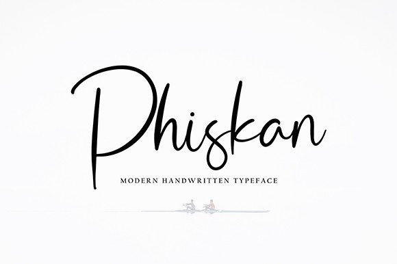 Phiskan: A Script Font for Creative and Commercial Projects