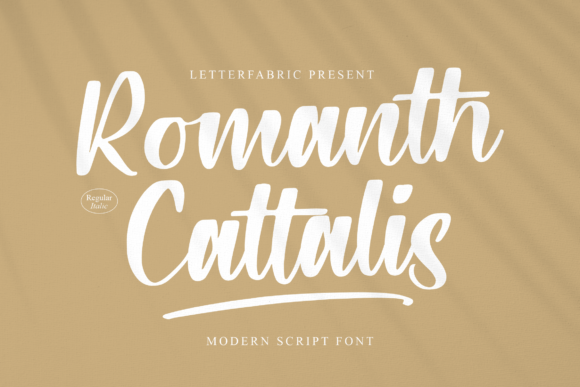 Romant Cattalis: The Perfect Handwritten Typeface for Small Business Branding