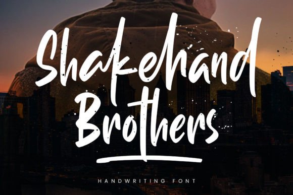 Shakehand Brothers: A Playful Handwritten Font for Web Design