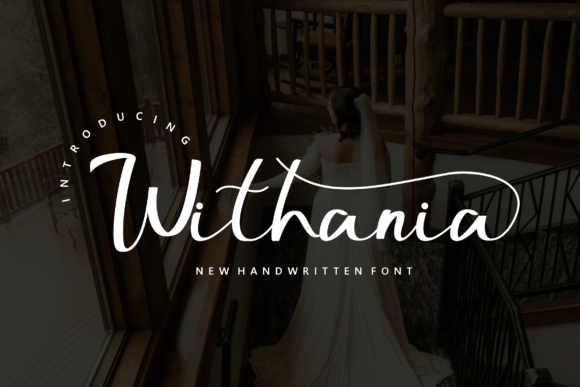 Withania: A Handwritten Font for Modern Web Design